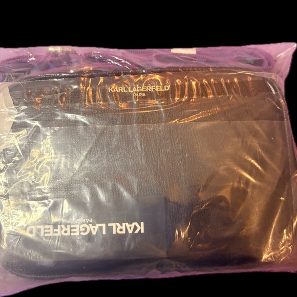 KARL LAGERFELD Paris Maybelle Crossbody Black/Rainbow One Size - Picture 8 of 11